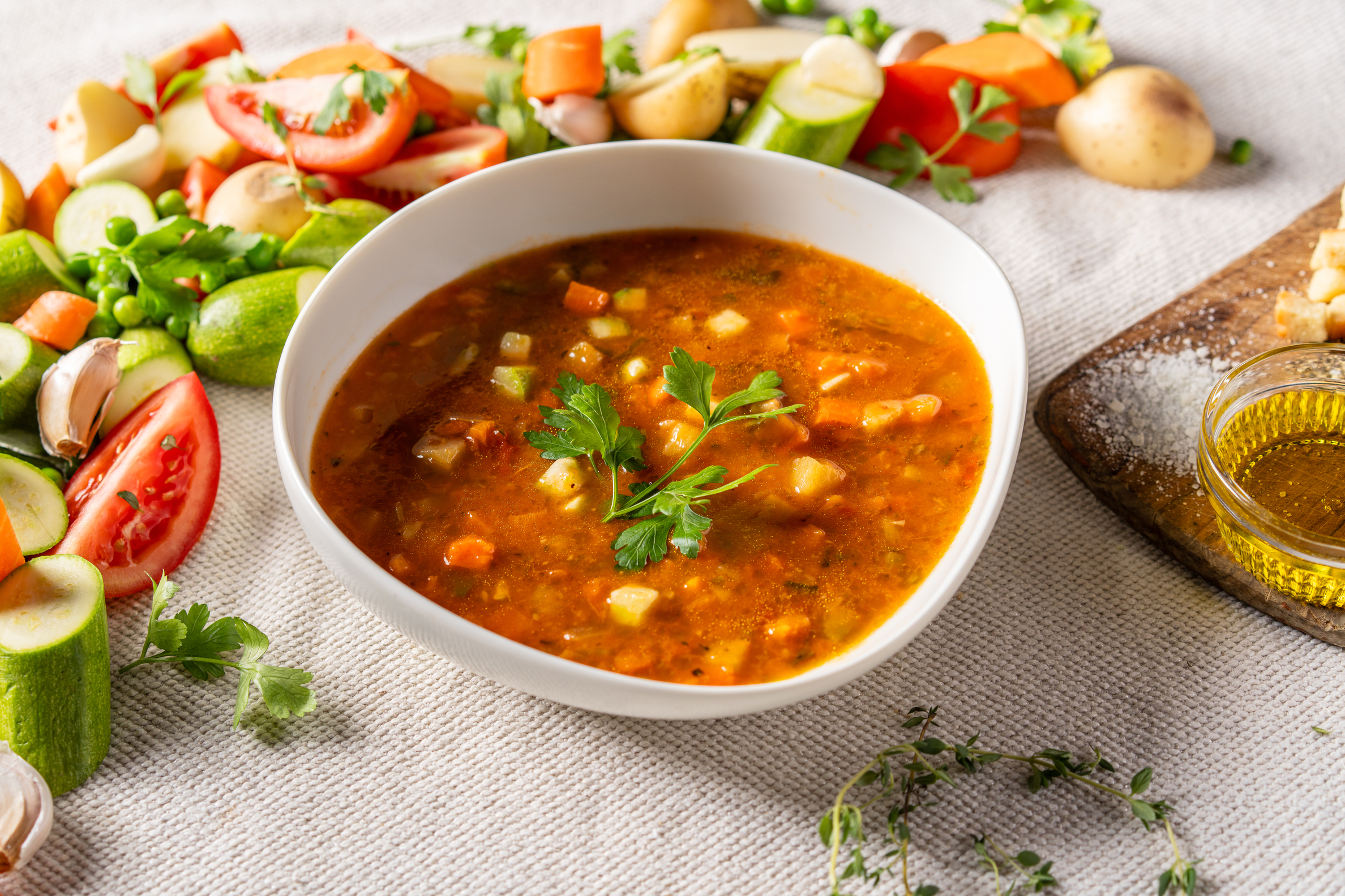 מרק מינסטרונה - פשוט לאכול